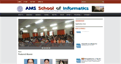Desktop Screenshot of amssoi.org.in